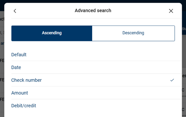 View and Download Check Information 7